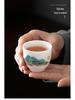 Mutton Fat Jade Dehua Porcelain Kung Fu Tea Set Souvenir