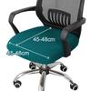 Fundas para Sillas Elasticidad Spandex Oficina Elástica Fundas para Sillas de Ordenador Gaming Anti-Polvo Funda para Sillón Asiento de Tendón de Res