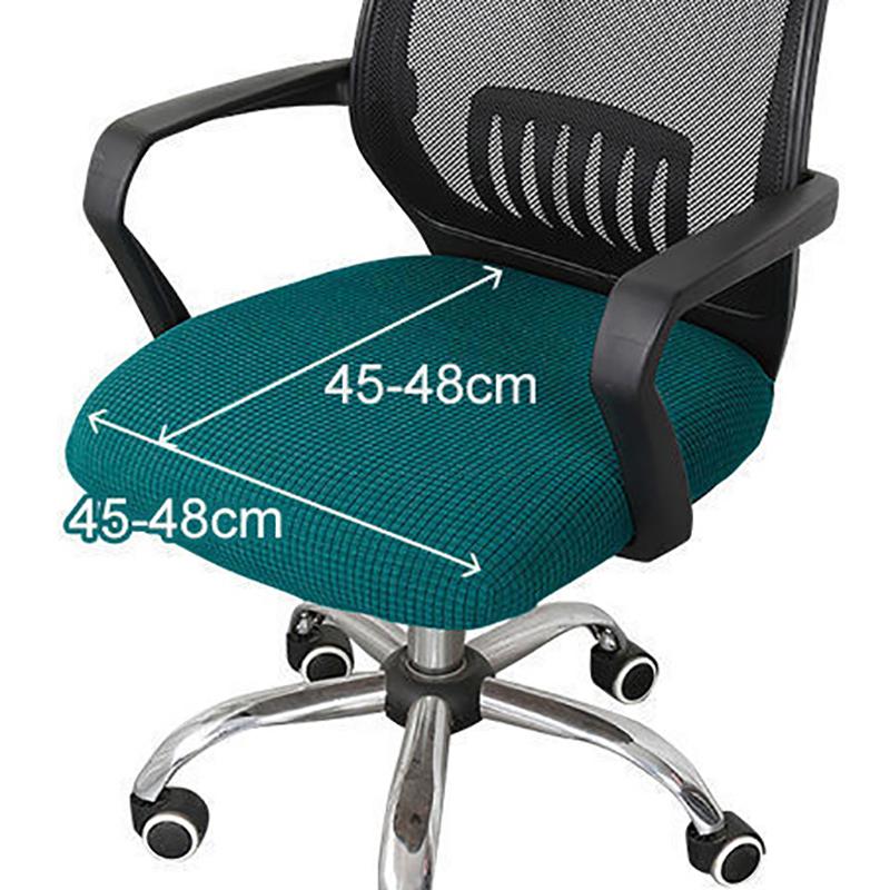 Fundas para Sillas Elasticidad Spandex Oficina Elástica Fundas para Sillas de Ordenador Gaming Anti-Polvo Funda para Sillón Asiento de Tendón de Res