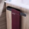 Bathroom Shelf No Hole Towel Rack Simple Stainless Steel Towel Bar Self-stick Fixed Kitchen Towel Rack Space Saving Towel Rack