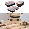 Hardware Box Electronic Components Box Clear Lid Tool Holder for Hardware Bolts