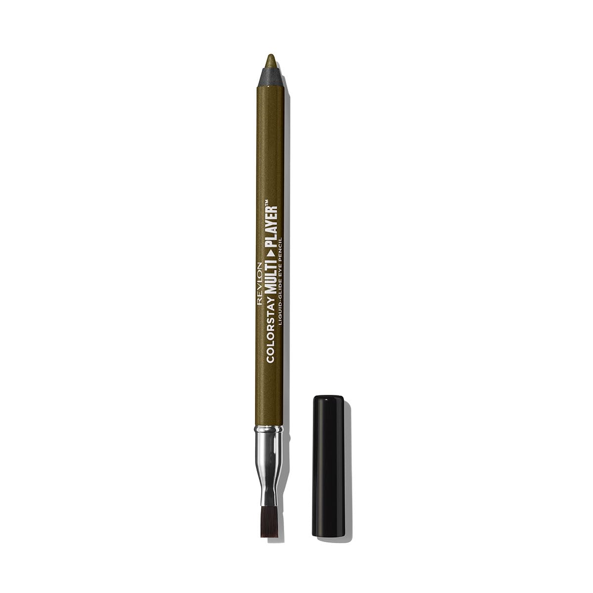 

Карандаш для глаз Revlon Color Stay Multiplayer 405 Fortress Metallic Eye Shadow с точилкой (Цветное изображение Хаки) 0,9 г
