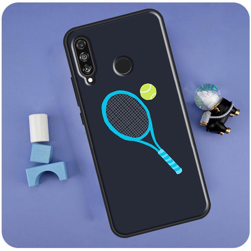 

Tennis Racket Tennis Ball For Huawei Nova 10 9 SE 3i 7i 8i 11i 12i Y60 Y61 Y70 Y72 Y73 Y90 Y91 P20 P30 P40 Lite Case Nova 10 SE