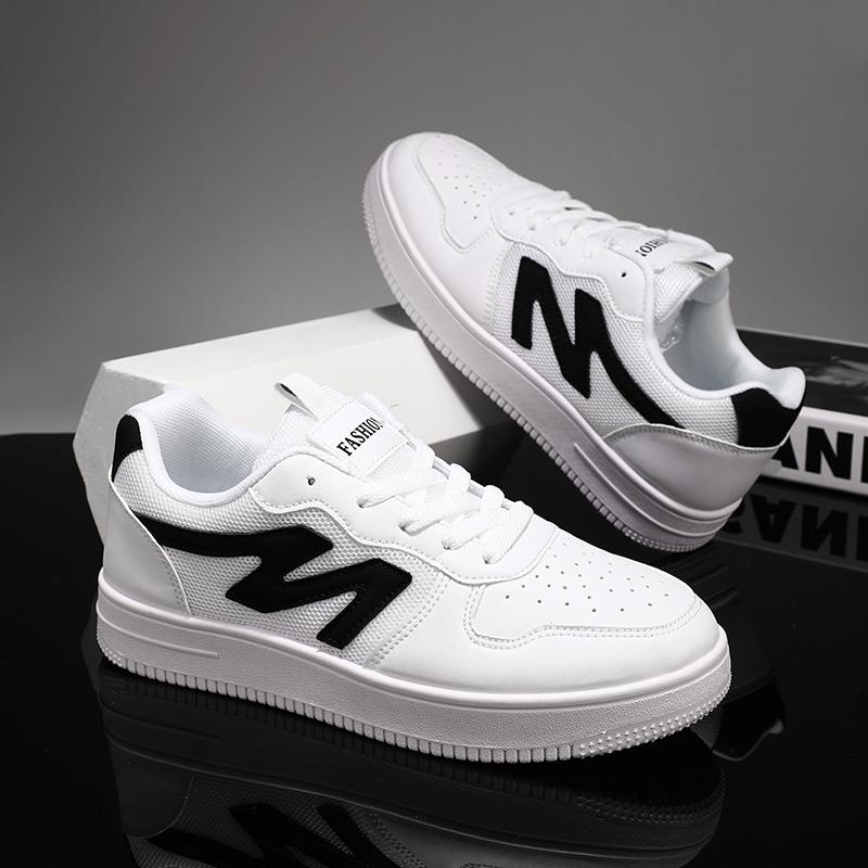 Herren Freizeitschuhe Vier Jahreszeiten Mode Skateboarden Studenten Bequeme Sneaker Jungen Trendig Weiche Sohle Atmungsaktive Schuhe