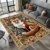 Nordic-style Mysterious Decorative Living Room Non-slip Rug Retro Style  Large Area Bedroom Plush Rug  Walk-in Closet Soft Mat