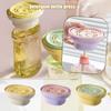 Food Grade Dishwashing Liquid Press Portable Foaming Bottle Liquid Bottle Dishwashing Liquid Detergent Bottle Press