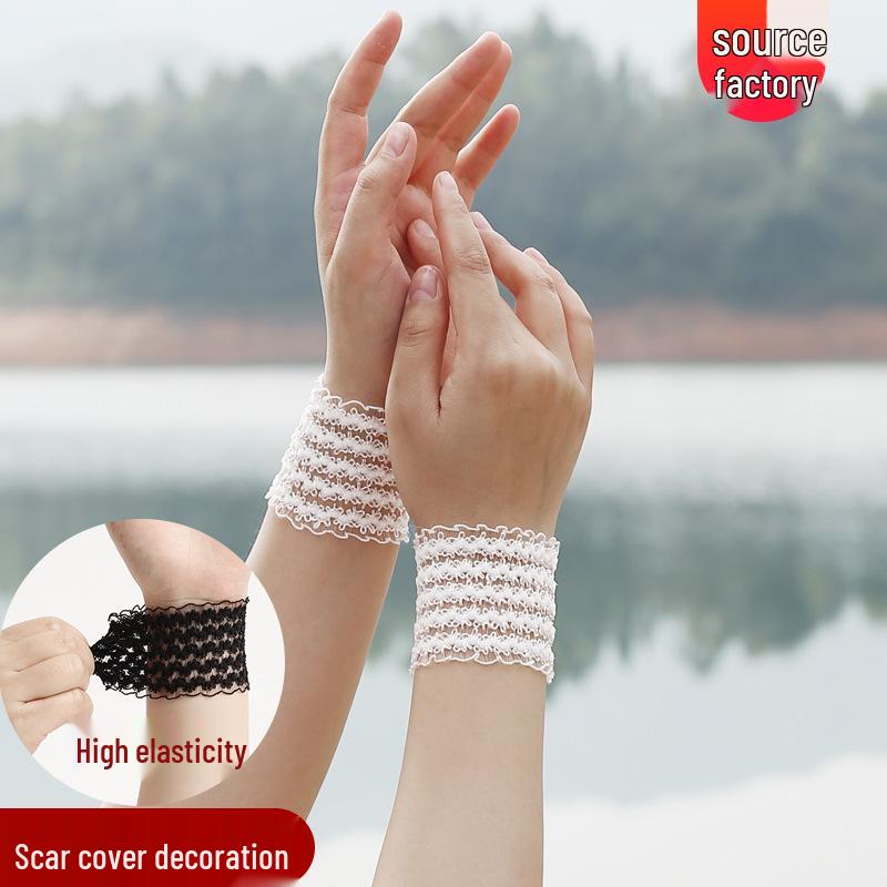 

Sun Protection Fairy Mesh Wrist Sleeves One Size