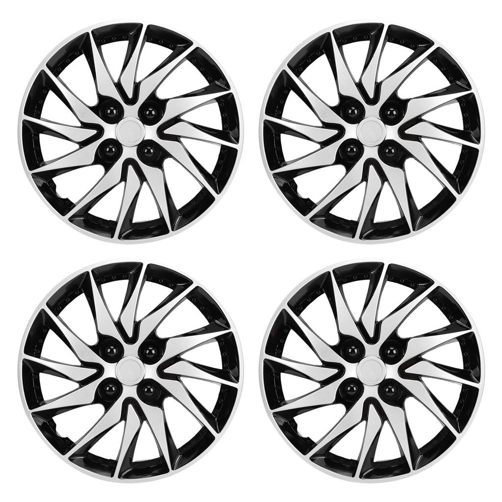 4pcs 15 Inch Wheel Covers Hubcaps Protective Fashionable R15 Universal Replacement Hub Caps for Most Cars Truck SUV