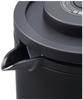 Tiger Corporation (TIGER) Electric Kettle, Stainless Steel, 0.8L, with Spill and Dry Cooking Protection, Steamless, Matte Black, PCK-A080KM