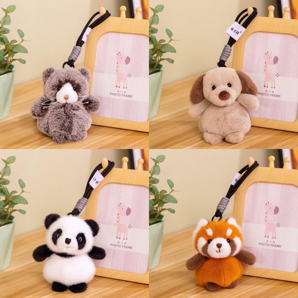 Rabbit Plush Keychain With Pp Cotton Filling And Soft Fur For Kids Gift
