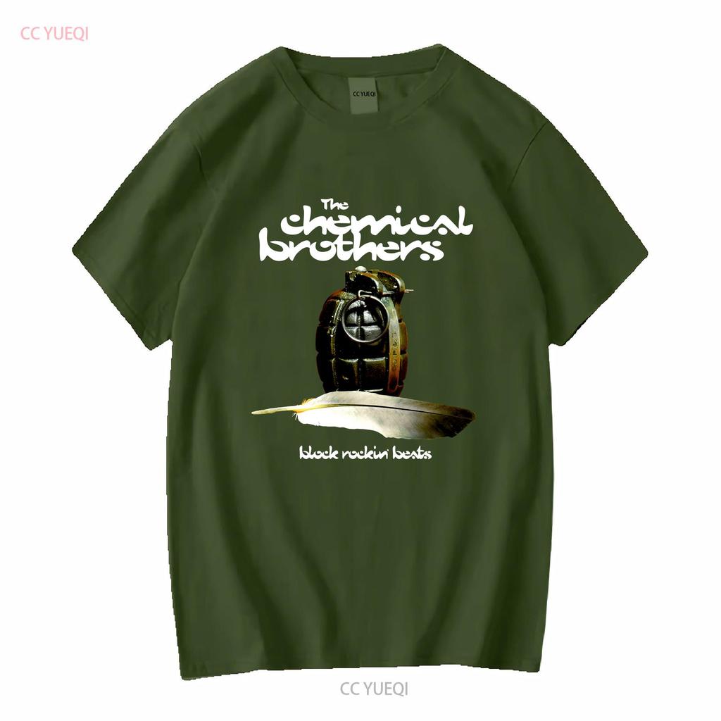 The Chemical Brothers T Shirt Long or Short Sleeves Vintage Washed Streetwear Soft Top For Everyday Wear Unisex Stylish Fashion