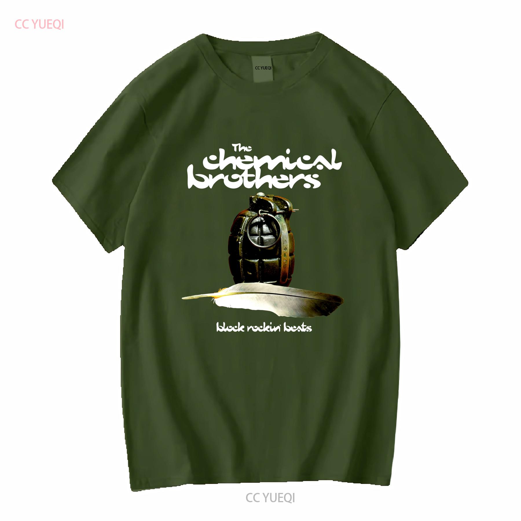

the chemical brothers Футболка з довгими або короткими рукавами вінтажна прана вуличний одяг м який топ для повсякденного носіння унісекс стильна мода XL