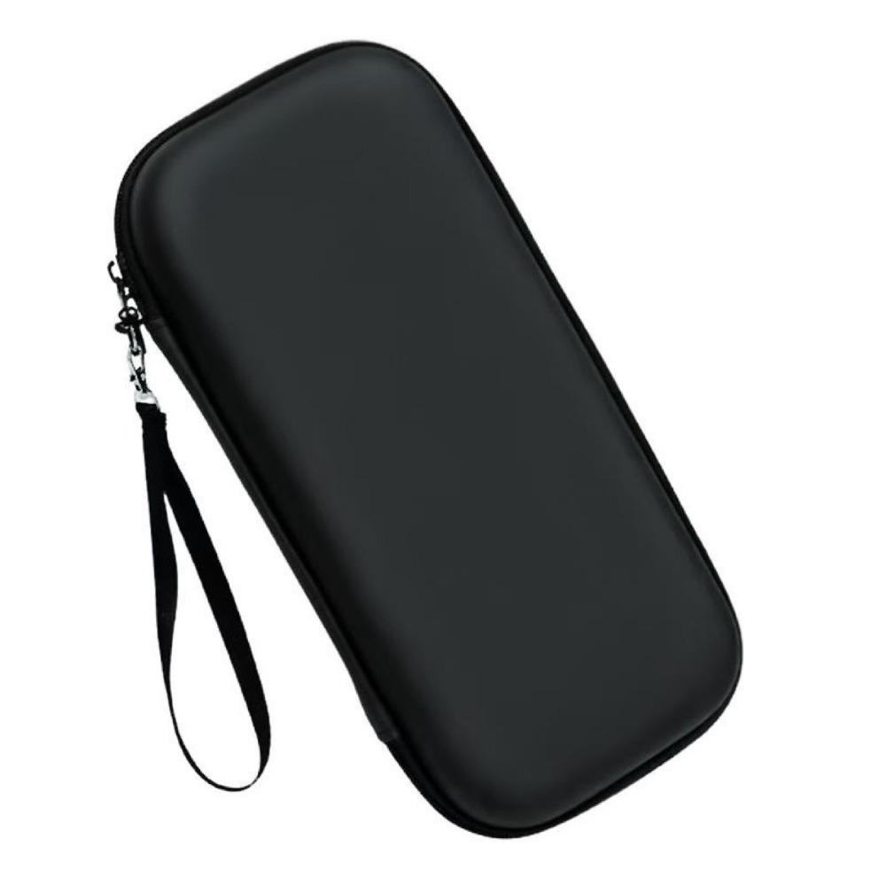 

Портативная ПУ сумка для игровой консоли с защитой от падения на молнии, черная игровая сумка для игровых аксессуаров Switch 2 темно-синий