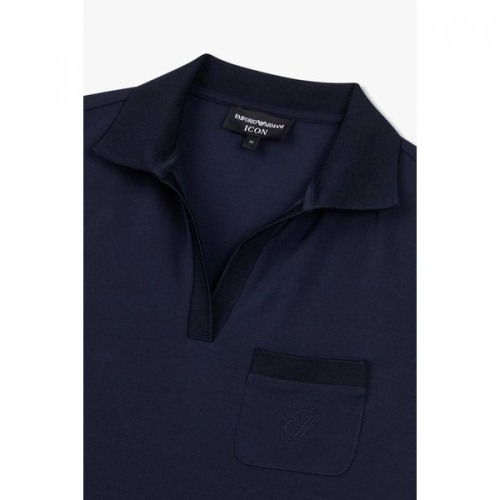 Emporio Armani Women S Pocket SleeveleSS Polo Shirt A525126508