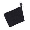 1 pcs Double-sided Plush Cotton     Cleaning Towel Cloth with Pulling Rope Buckle(blue )