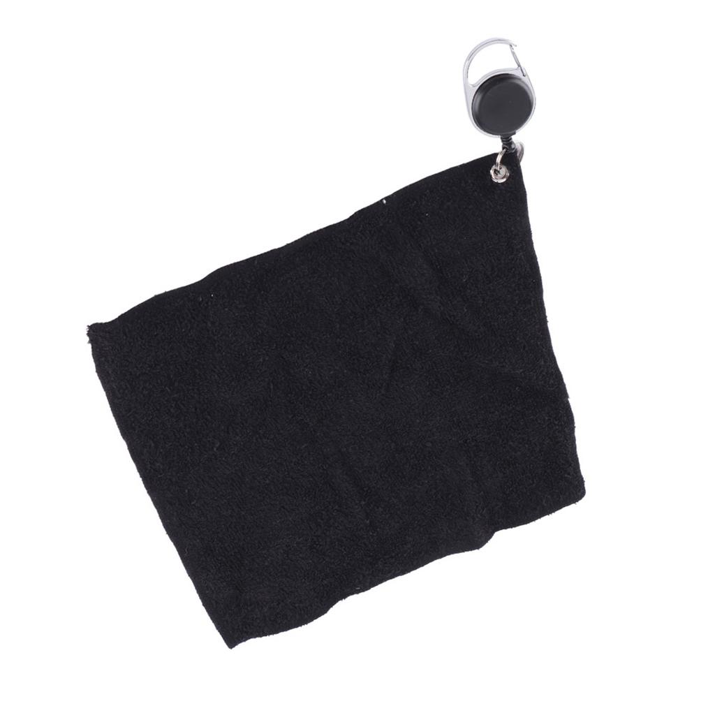 1 pcs Double-sided Plush Cotton     Cleaning Towel Cloth with Pulling Rope Buckle(blue )