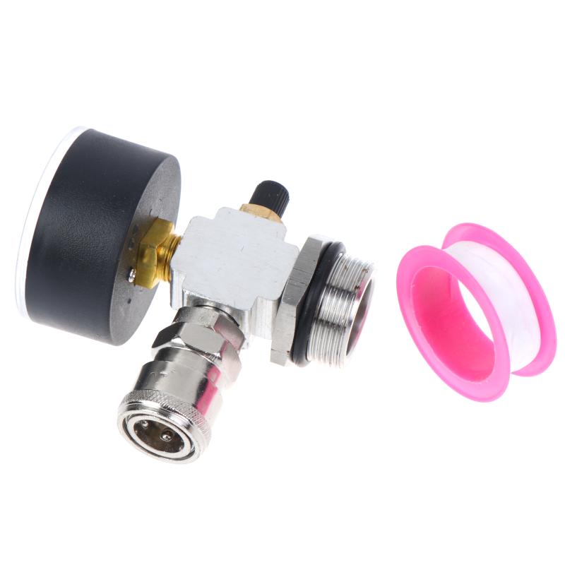 Fire Extinguisher to Small Gas Tank Conversion Kit 1 Set Durable DIY Assembly Parts for RV Camping Emergency Gas Supply