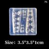 3D Silicone Mold Flower Heart Nail Art Decorations Nails Diy Design Butterfly Bow Nail Mold Stamping Plate Manicure Mold