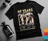 U2 Band 49 Years 1976-2026 Thank You For The Memories T-shirt Size S-5XL