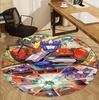American science Pattern Round Rug, Indoor/Outdoor Mat, for Picnic, Gameroom, Bedroom, Office, Living Room, Home Decor Carpet, Birthday Gift