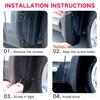 Set of 4 For MG ZS MK2 PRO 2024 2025 2026 Hybrid Petrol Mud Flaps Splash Guard Mudguard Fender Cover Front Rear