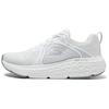 Womens Go Comfortable Lightweight Shock Absorbing Sports Fabric Cushioning Durable Low Top Running Shoes Women Sneakers White Gray 129132-WGY