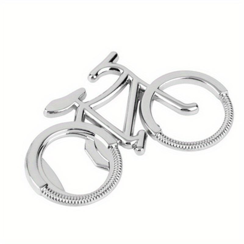 Corkscrew Metal Keychain,Stainless Steel Bike Shape Bottle Opener,Creative and Funny for Beer,Wine,Juice Opening,Kitchen Gadgets