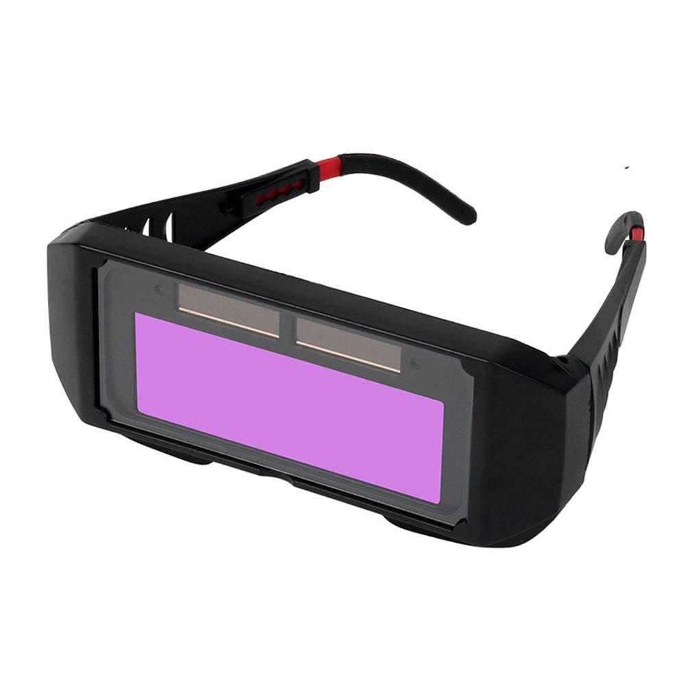 Auto Darkening Welding Goggles Professional Solar Powered Eye Protection For Welding Cutting & Grinding Automatically Dims Durin