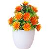 Tabletop Decor Artificial Flower Realistic Petals Fade-resistant Finish Realistic Artificial Flower Arrangement