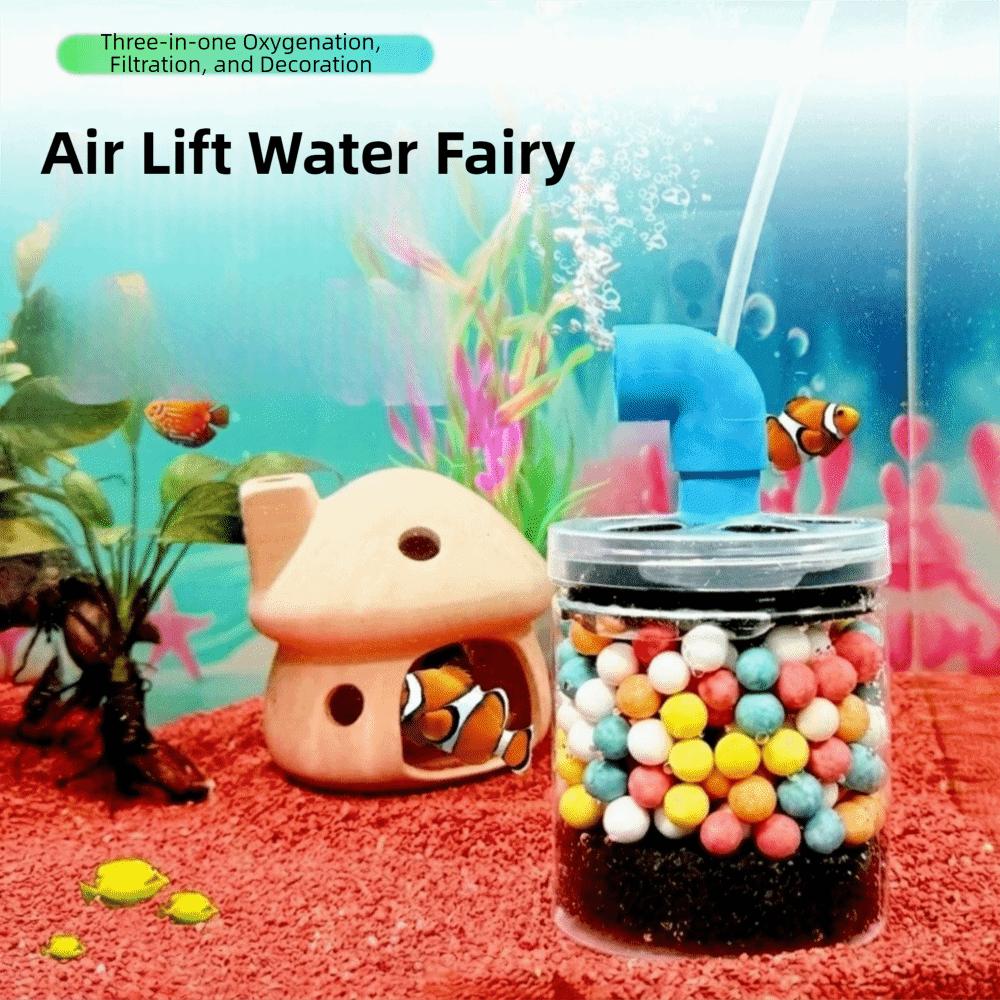 Detachable Fish Tank Filter Transparent Submersible Water Purifier  Aquariums