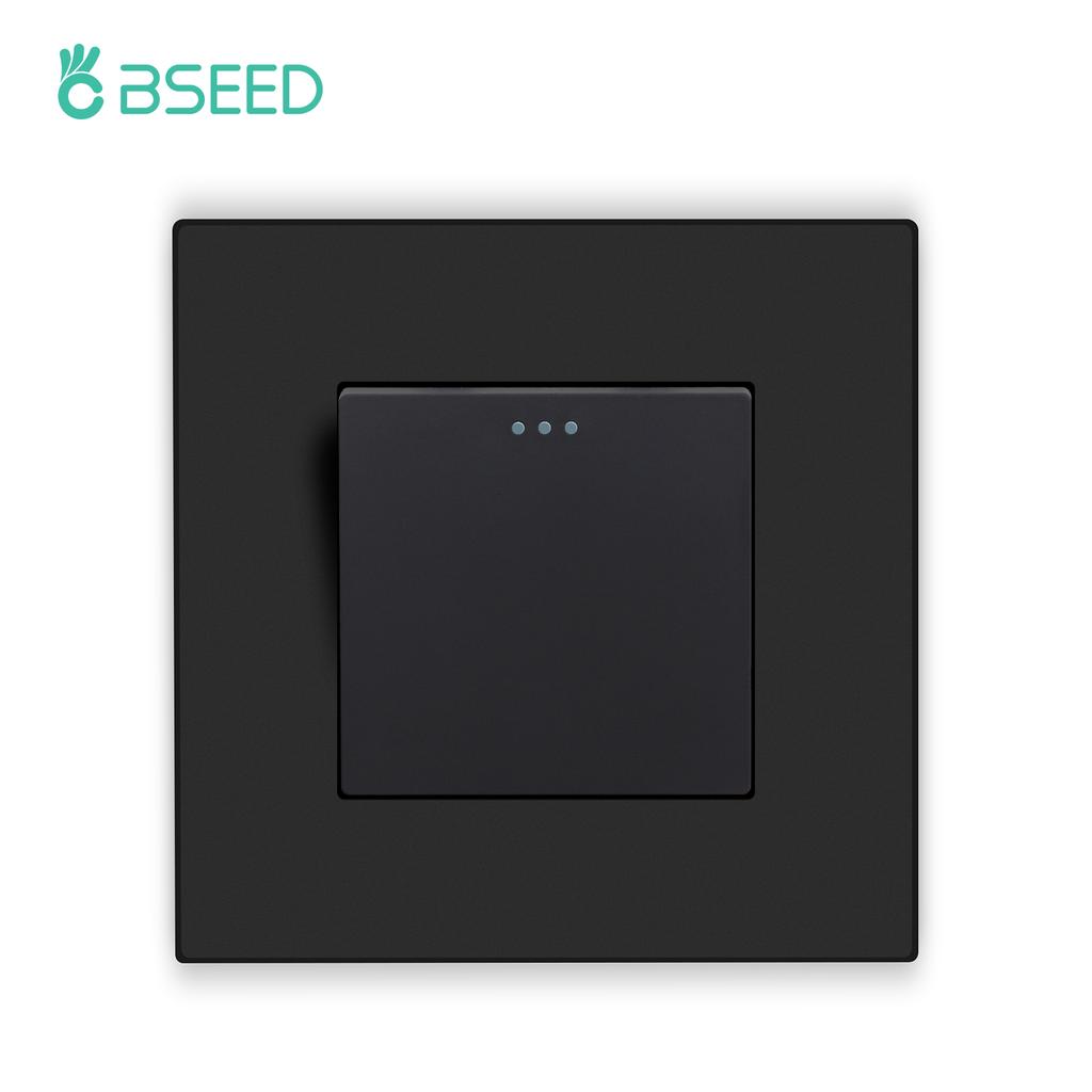 BSEED Einzelne EU-Wandsteckdose Doppel-USB-Steckdosen Typ C Dreifache Steckdosen Vier Steckdosen USB-C-Anschluss 2,1A Kunststoffrahmen