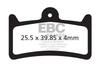 CFA639 - Klocki hamulcowe rowerowe (organiczne) EBC Brakes