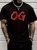 OG Shirt Original Gangster Compton Roter Bandana-Print Unisex T-Shirt