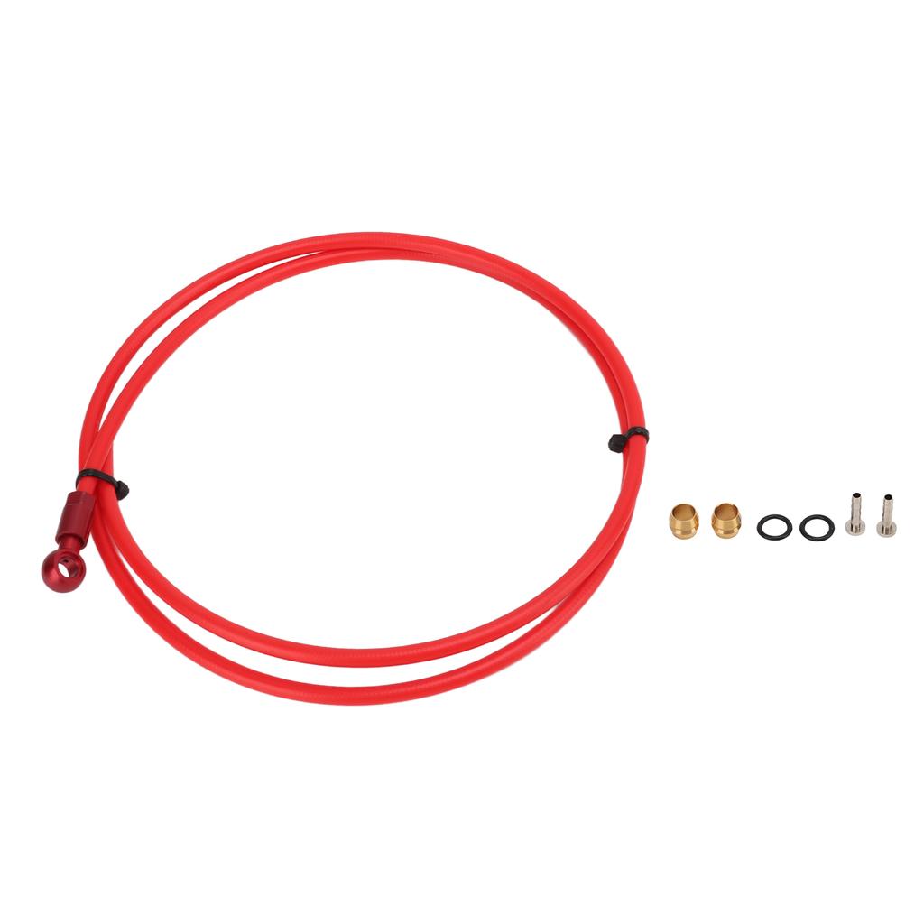 MEROCA 1m Mountain Bike Hydraulic Disc Brake Hose Kit with Olive and Connector Inserts for   Bike Accessories