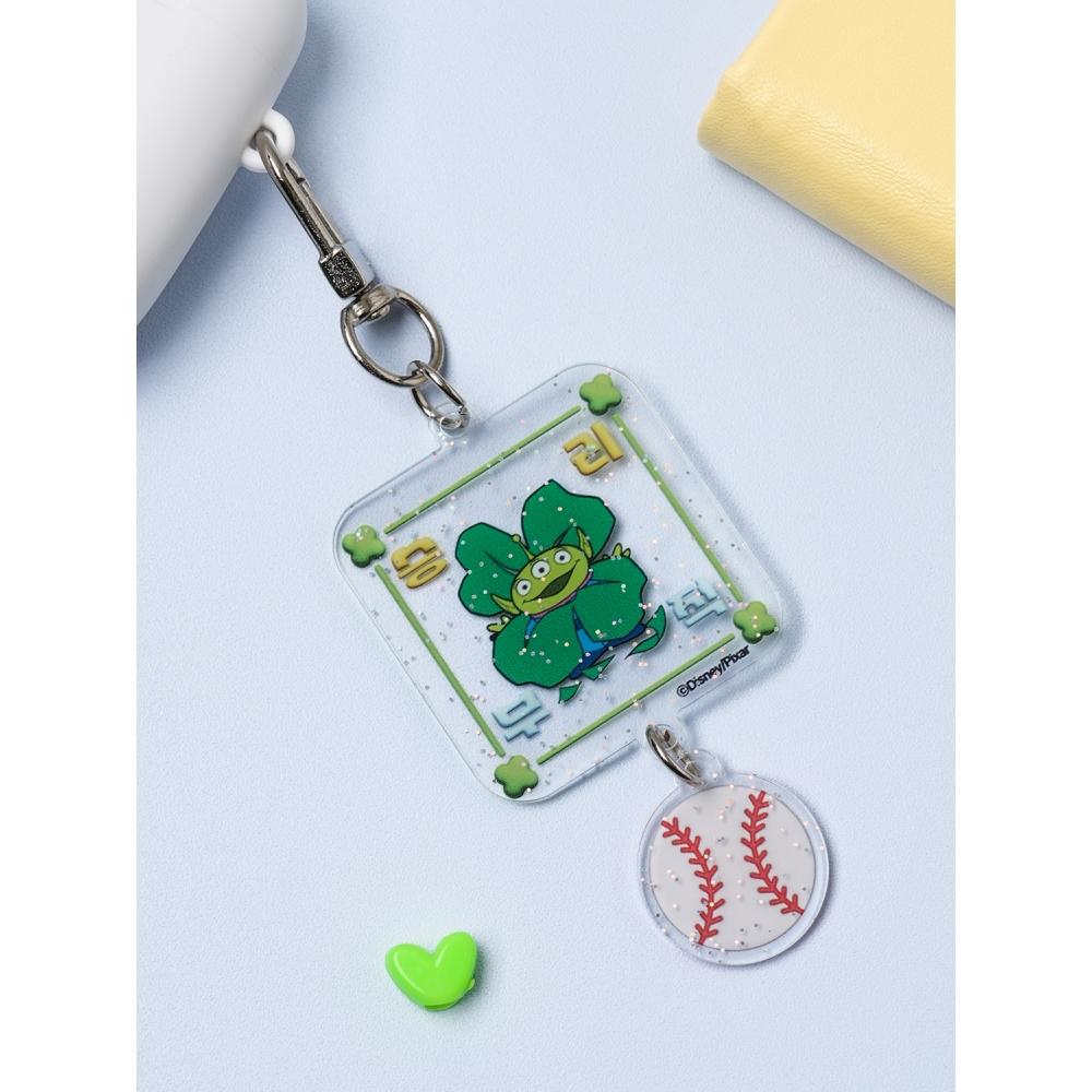 Daiso Toy Story Baseball Acrylic Key Ring Luck