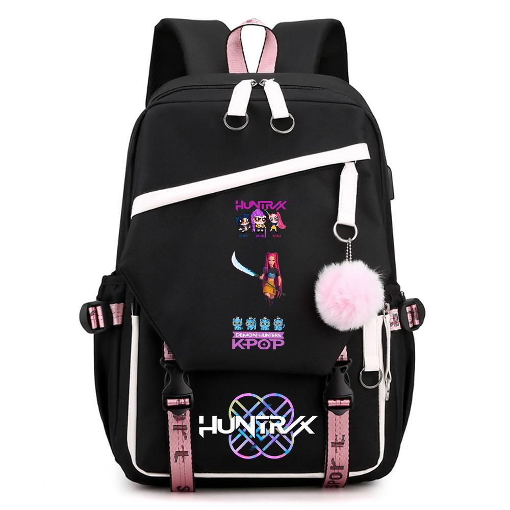 Anime Printed Large Capacity Backpack for Teenger Student Girl Boy Schoolbag Bookbag Women Waterproof Travel Bag Gift