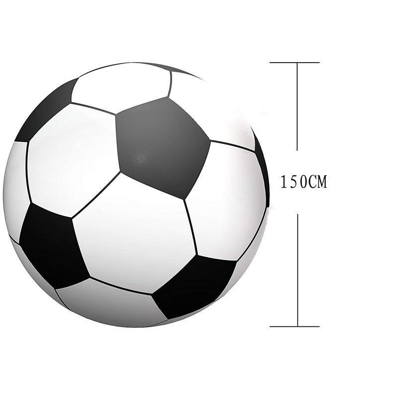 Children's Giant Inflatable Football for Outdoor Play - Interactive Toy for Beach, Kindergarten, and Grass Activities