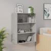 VidaXL Wall-mounted Hanging Cabinet Concrete Grey 69.5x32.5x90 Cm812316