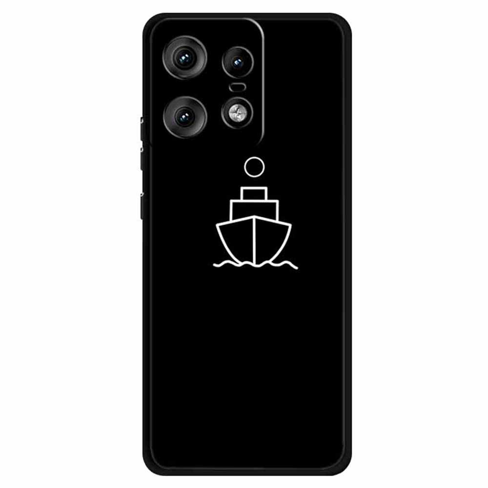 

Для Motorola Edge 50 Pro 5G Чехол Эстетичный Лайн-арт TPU Чехол для телефона Cruise Ship