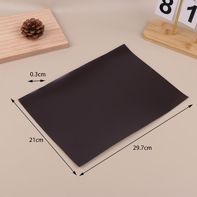 Adhesive Magnetic Sheets With Adhesive Backing Multiple Sizes Inches Flexible Magnet Sheets With Self Adhesive Sticky
