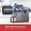 LMETJMA 250W 5 v 1 Elektrický kráječ zeleniny, strouhač, automatický salátový střelovač, stroj na sýr, kráječ mrkve a zelí JT253