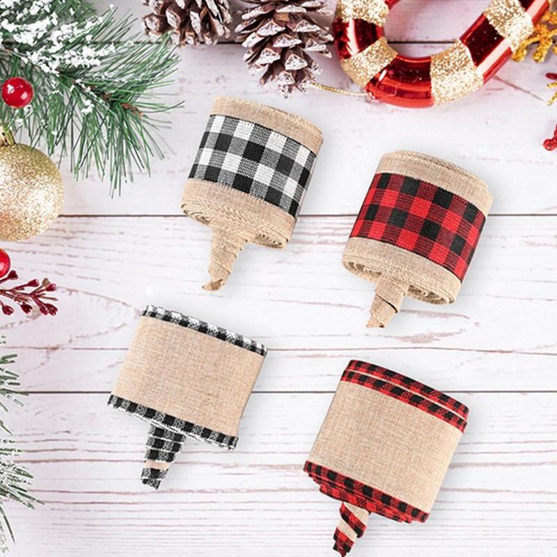 New Tool For Christmas 2022 Buy Christmas Imitation Linen Plaid Cloth Edging Ribbon Year Bow Home New  Tools Kitchen Christmas Decoration 2022 Decoration J7Z7 At Affordable  Prices — Free Shipping, Real Reviews With Photos — Joom