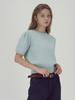 ACUD Balloon Shoulder Half Knit _Sky