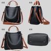 Welltude Shoulder Shoulder Crossbody Freestanding Women's Bag, Handbag, Bag, Bag, 3-Way, Zippered, (Brown)