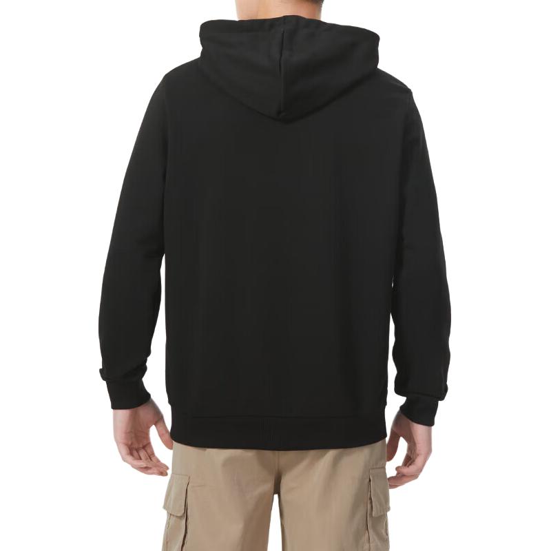 Puma Hanorac cu mânecă lungă și imprimeu cu litere cu glugă Hanorac bărbați Negru 589038-01