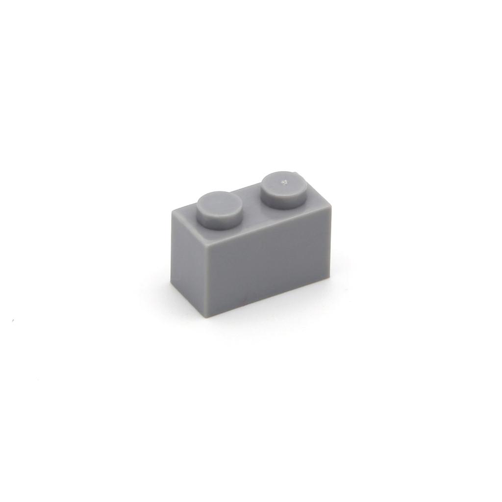 Non-Toxic 100Pcs Diy Building Blocks Thick Figures Bricks 1X2 Dot Educational Creative Size Compatible With 3004 Plastic Toys For Children