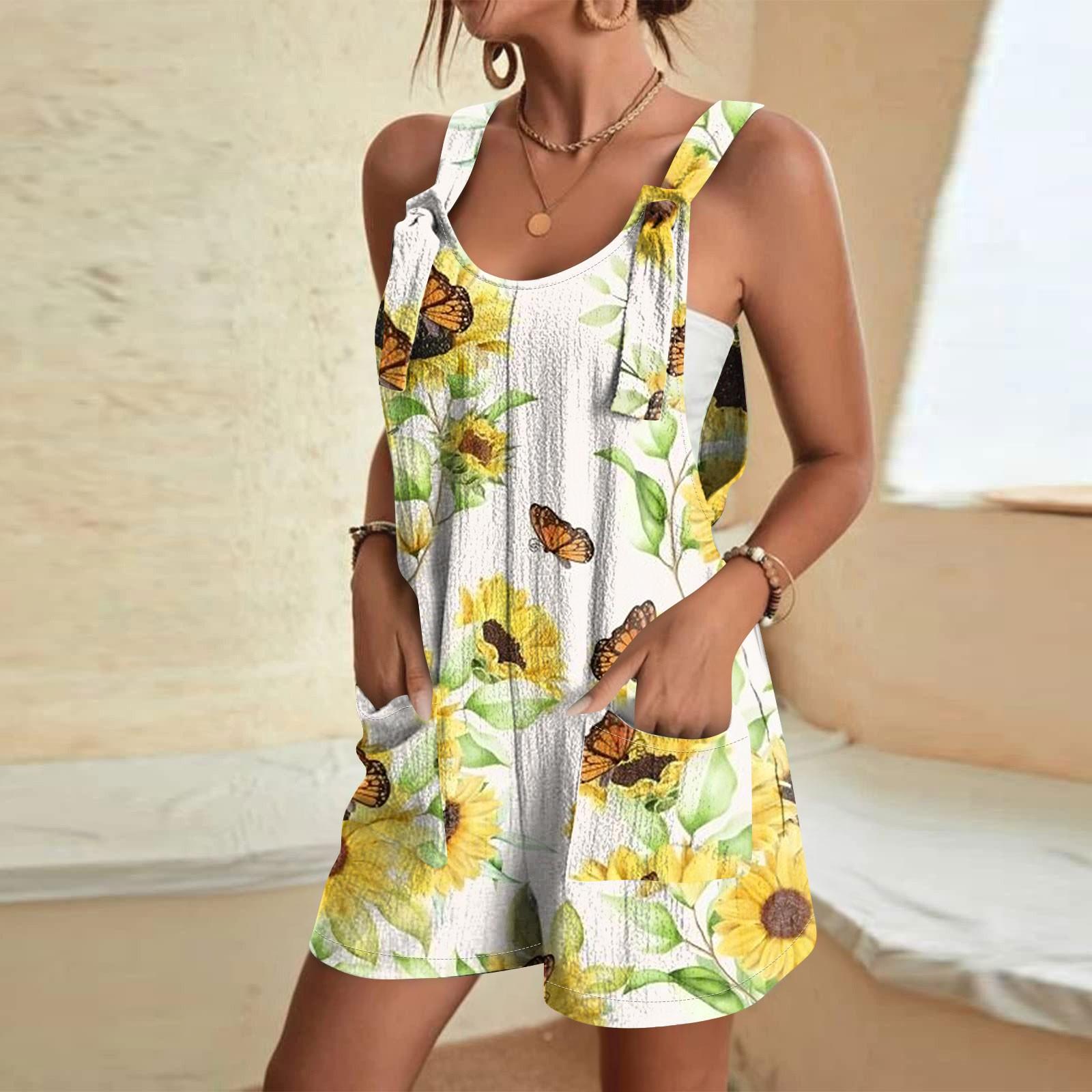 

Женские летние шорты-комбинезоны, модный повседневный комбинезон в полоску с принтом XXXXXL