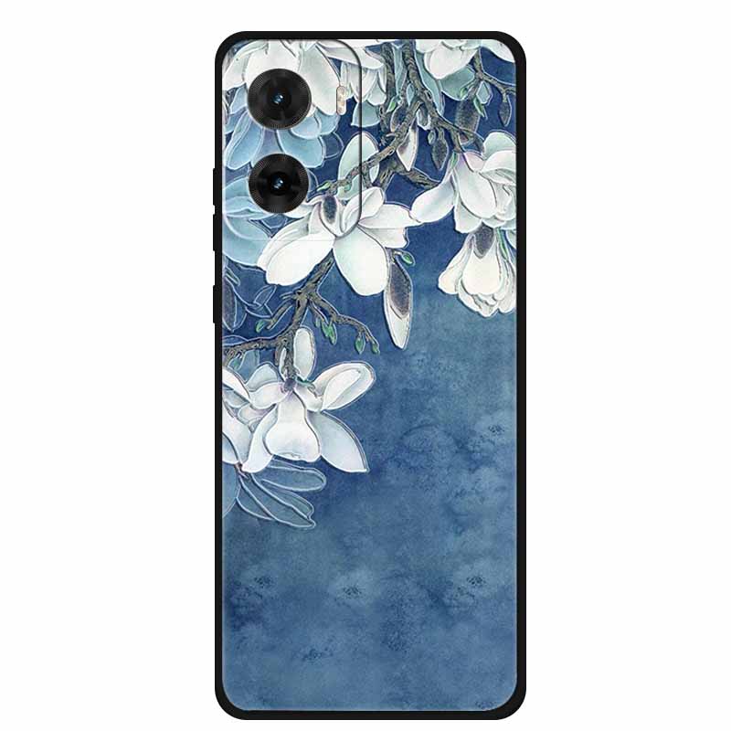 3D Emboss Case For Motorola G06 Phone Case Flowers Shockproof Soft Silicone Coque For Motorola E15 G05 G06 Power Back Cover Case