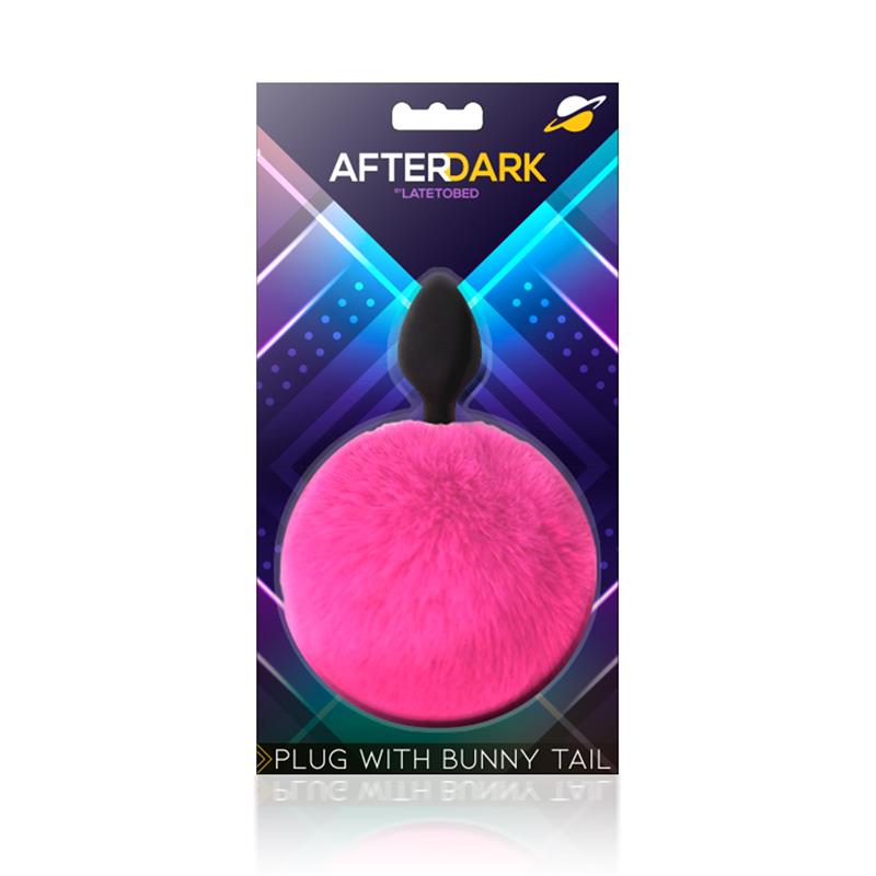 Pink Pompom Anal Plug Size S