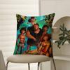 Cute The C-CroodsS Pillow Case Comfort Sofa Bed Silky elegant Invisible zipper Decorative cushion cover